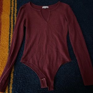 Maroon onsie